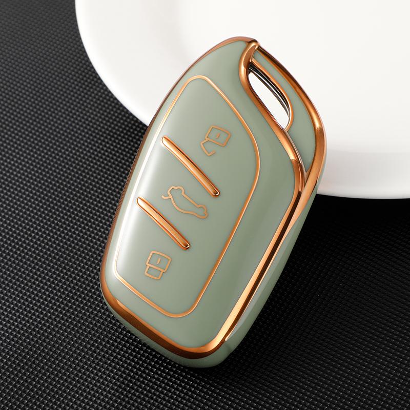 Soft TPU Car Smart Key Cover Case Bag Shell Holder for Roewe RX5 I6 I5 RX3 RX8 ERX5 for MG ZS EV MG6 EZS HS EHS Accessories