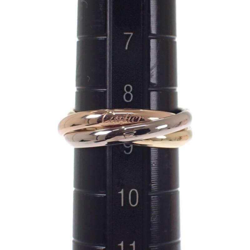 Cartier B4235149 #9(Размер Японии) кольцо K18 белое золото/K18 желтое золото Женское