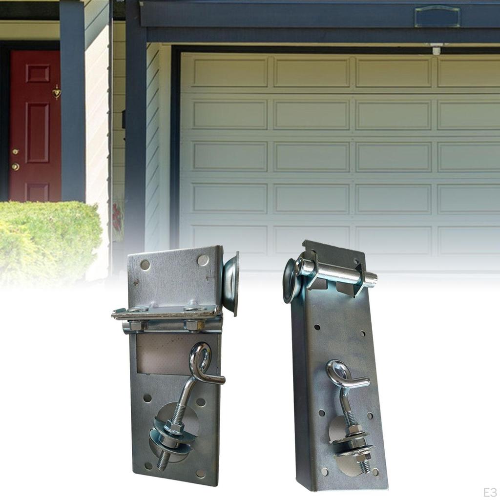 2 Нижних Подъемных Кронштейна для Гаражных Ворот Фурнитура Простая Установка Сверхпрочные Бытовые Аксессуары