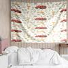 Truck Print Tapestry, Backdrop, Easy Setup, Ideal for Bedroom, Office & Living Room, with Aesthetic Wall Hanging Decor.