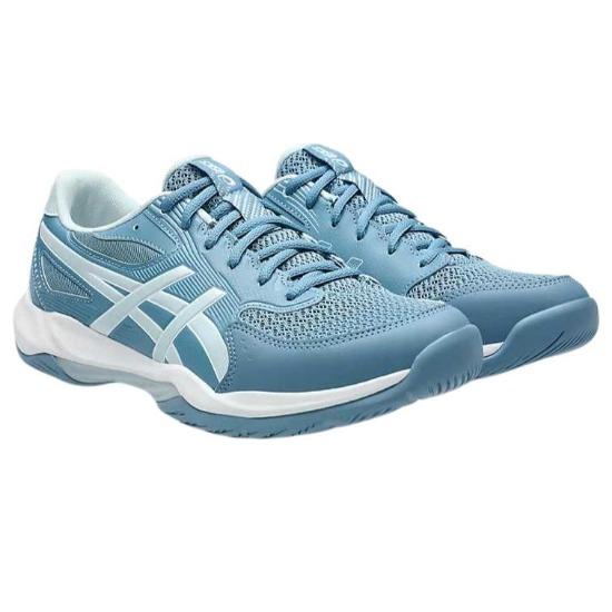 Asics Сетка Gel-Rocket 12 Круглый носок На шнуровке Амортизирующие Дышащие Низкие Волейбольные кроссовки Мужские Сникерсы 1071A116-401