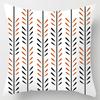 Fashion Classic Square Pillow Vertical Bar, Geometric Pattern. Car, Living Room Sofa, Cushion Cover, Pillow Case