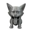 3D-печатная фигурка кота, блюющего, пластиковая статуэтка котенка, скульптура животного