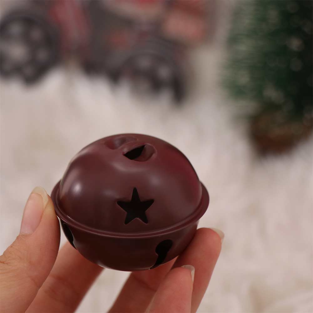 Handmade Christmas Bells Colorful Christmas Tree Bells Christmas Jingle Bells Crafts Accessories