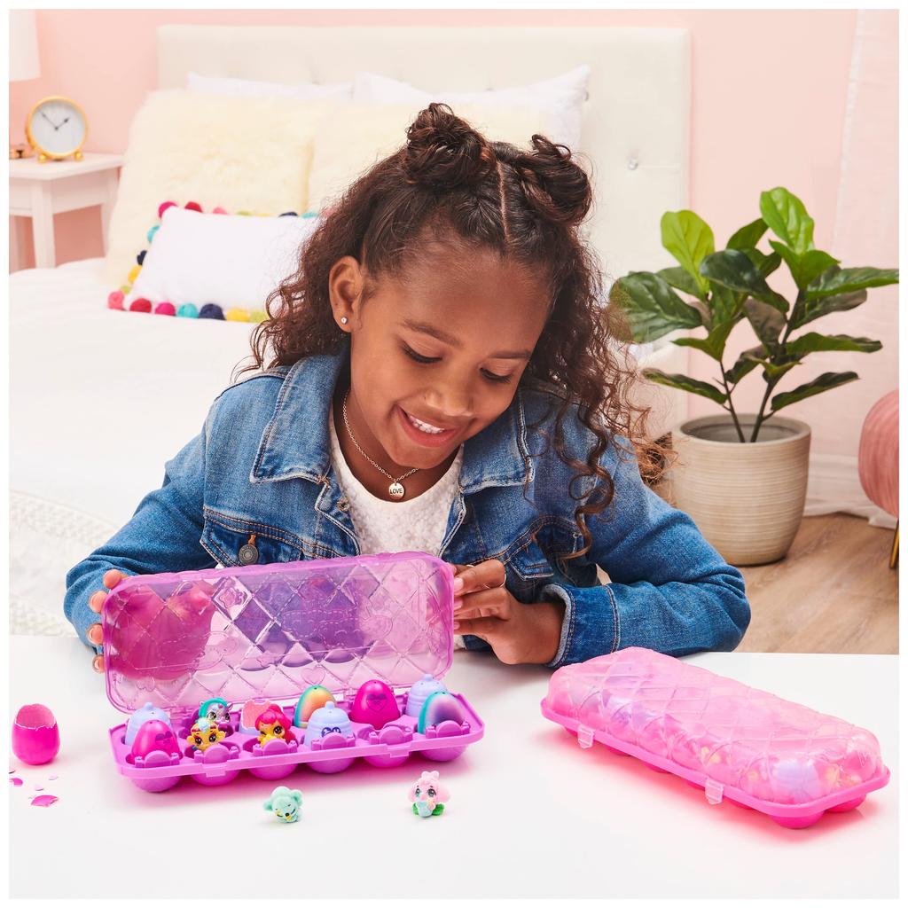 Hatchimals CollGGibles Shimmer Babies Картон Хэтчималс Международное издание Игрушка Животное Питомец Хэтчималс Таинственные яйца 12 яиц