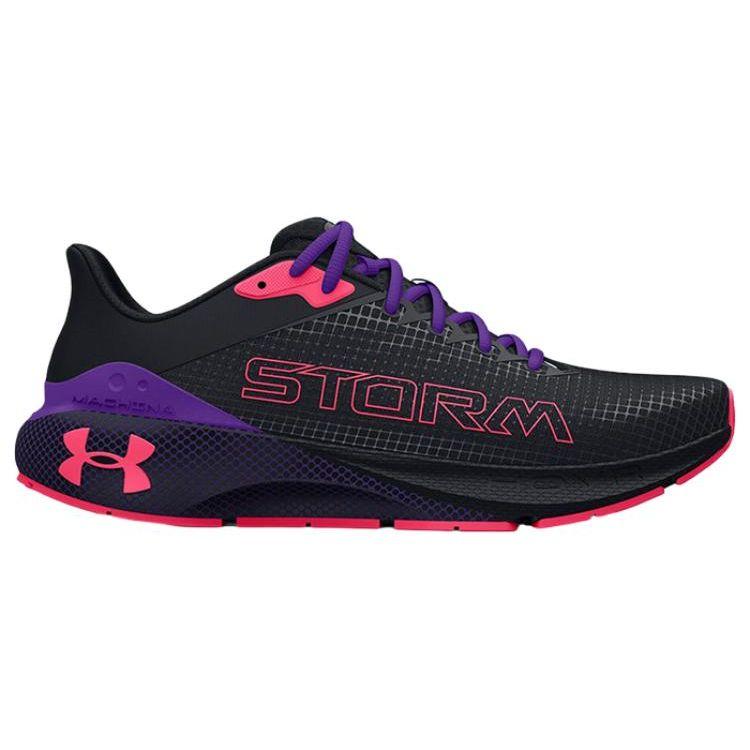 Under Armour HOVR Machina Storm Black Pink Shock Men Sneakers 3026546-001