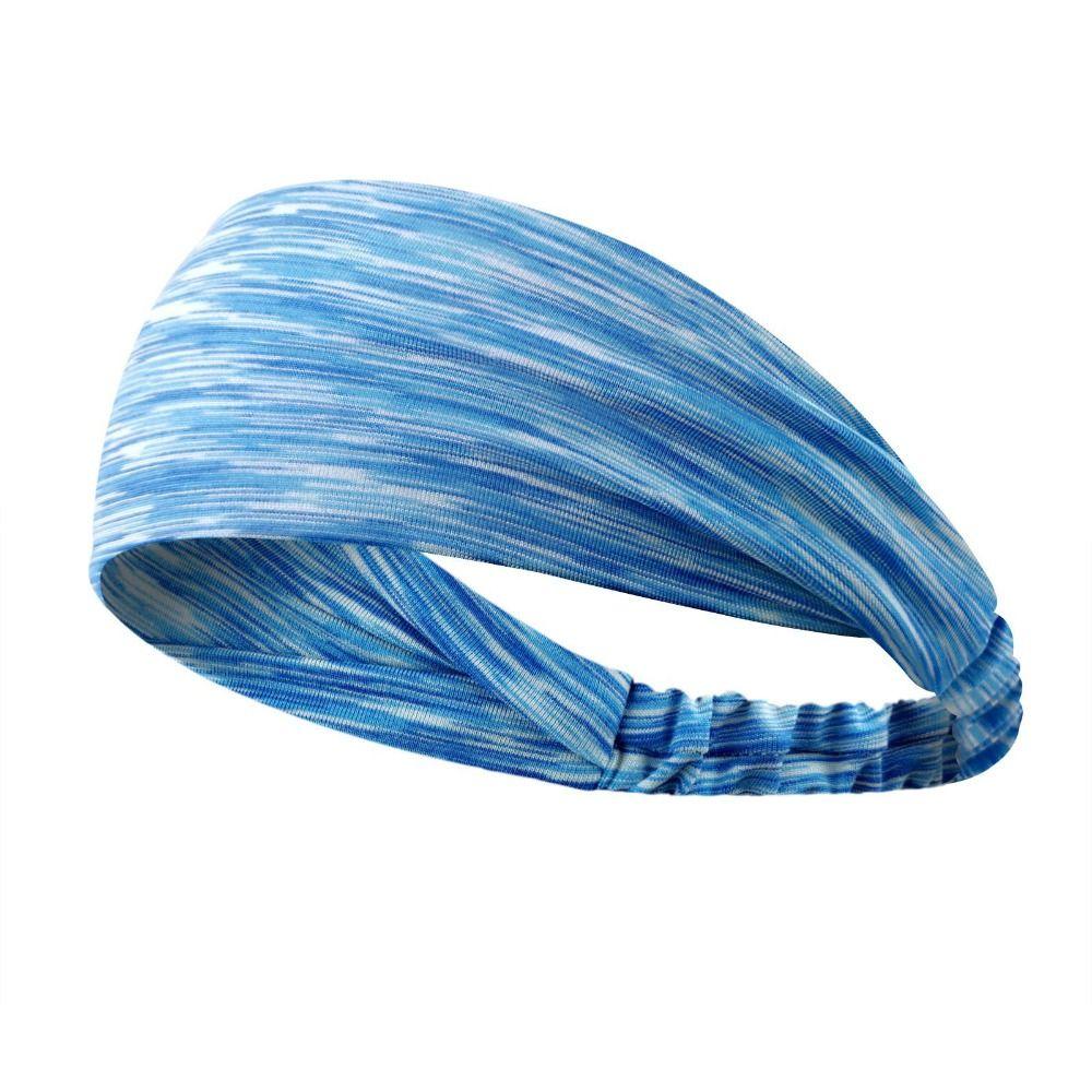 Эластичные спортивные повязки на голову, нескользящая повязка на голову, новые широкие повязки для волос, спортивные повязки