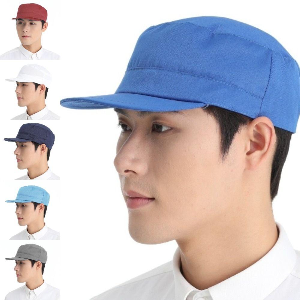 Dust-proof Work Hat Durable Chef Hat Hygienic Food Service Cap  Hotel Restaurants