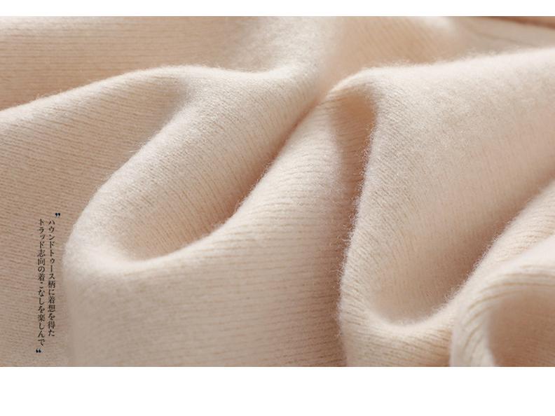 Женские шерстяные брюки с высокой талией и широкими штанинами: Осень/Зима, Плотный и Теплый, Повседневный, Длинный, Вязаный, Прямой крой.