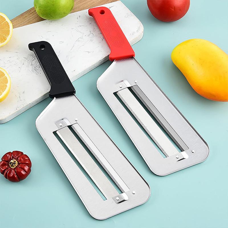 Овощечистка для кухни Многофункциональный нож для нарезки капусты Портативный нож для лука Режущий нож из нержавеющей стали Шредер для салата Кухонные принадлежности