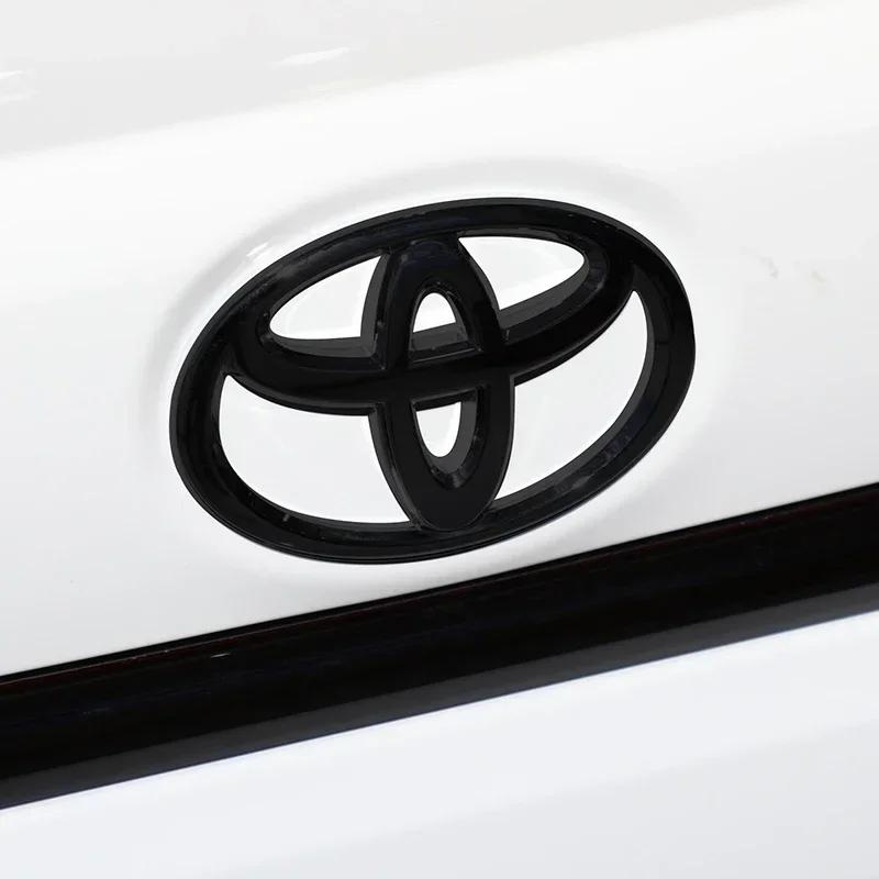 1pc Car Logo For Toyota Car series Corolla Camry RAV4 Front Head Grill Hood Bonnet Emblem Rear Tail Bumper Trunk Boot Mark Badge