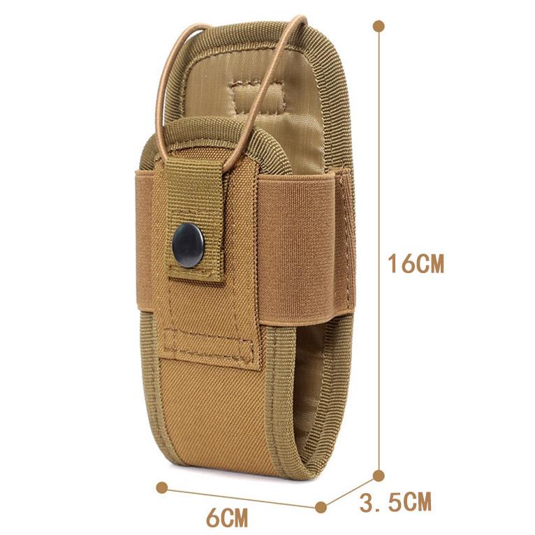 600D Тактический чехол для рации, черный Оксфорд Molle, чехол для радио, портативный уличный охотничий спортивный держатель для телефона, кобура для домофона