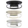 For BMW MINI Cooper R55 R56 R60 2007-14 Black Sun Visor Mirror Cover Trim