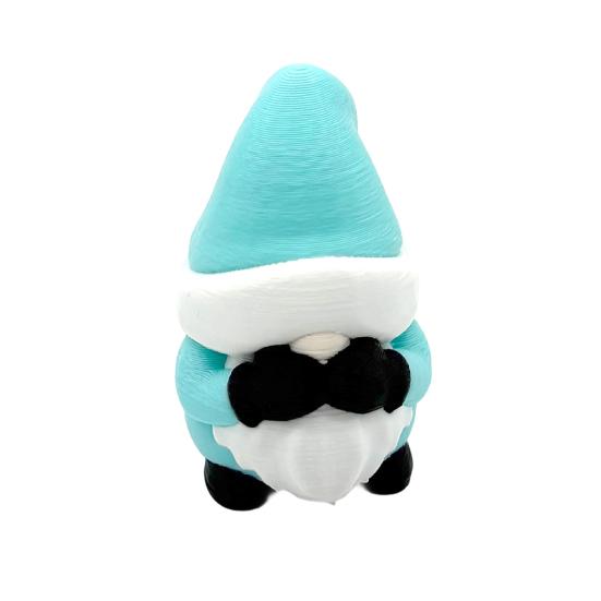 1/3Pcs 3D Printed Christmas Gnome Ornament No See Hear Speak