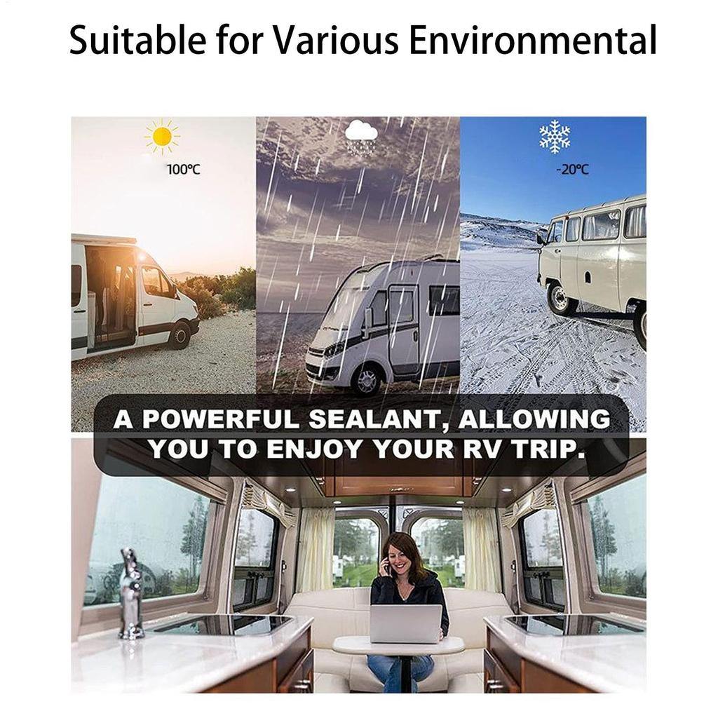 Герметизирующая лента для автодома, водонепроницаемая, для крыши кемпингового автомобиля, погодостойкая уплотнительная лента, для ремонта протечек транспортных средств, для люков и соединений автодома