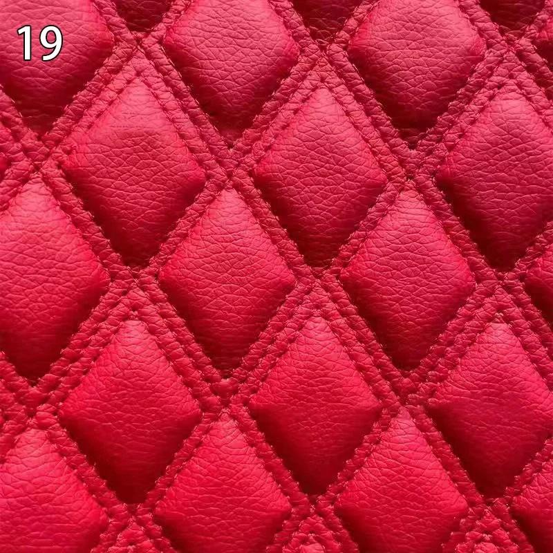 100x158см Искусственная кожа Ткань Пена Стеганый Мягкий для Автомобильного Интерьера Чехол на Сиденье Подушка для Дивана Износостойкий DIY