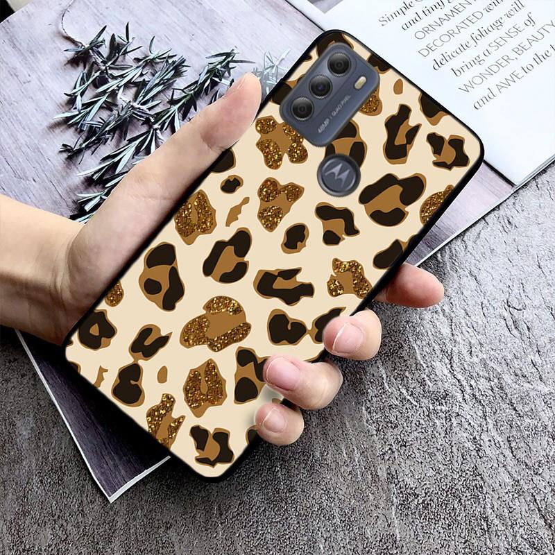 Чехол для телефона Leopard для Moto G84 G22 G32 G42 G52 G62 G53 G72 G60 G60S G24 G10 G20 G30 G13 G50 G 5G G Pure