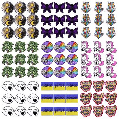 10 шт./лот, вышивка, железные нашивки для одежды, нашивки для одежды, куртки, декор, аппликация, принадлежности для шитья