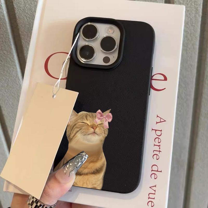 Милый Мультяшный Кот Чехол для Телефона Для iPhone 17 Air 16 15 14 13 12 11 Pro Max 15 14 Plus X XR XS Max Защита Мягкий Чехол