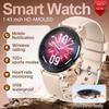 Умные часы для мужчин и женщин, ультратонкие, 1,43" AMOLED, отвечают на звонки, совершают звонки, смарт-часы для Android iOS, трекер активности, пульсометр
