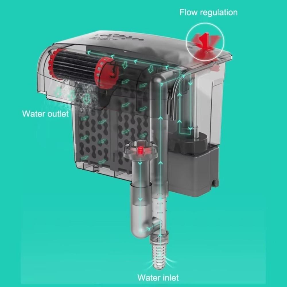 Strong Filtration Water Purification Pump Silent Operation Wall-Mounted Filter Water Circulation