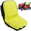 Lawn Mower Seat Cover Wear Resistant Riding Mower Seat Cushion Comfortable Lawn Mower Seat Pad with Pockets Tractor Seat Cover