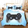 Модный комплект постельного белья с геймпадом для детей, игровое одеяло, одеяло для взрослых, подарочное постельное белье для спальни, пододеяльники для односпальных постельного белья размера Queen King Size