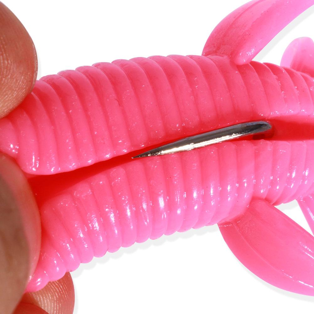 HENGJIA 5PCS/BOX Soft Rubber Lure Worms Fishing Lure 9cm-13g Silicone Bait Wobbler for Trolling Bass Fishing Goods