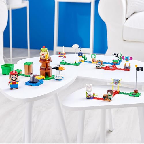 Игрушки LEGO Super Mario: LEGO(р) Марио(TM) Приключение Начинается ~ Стартовый Набор, Рождественский Подарок для Мальчиков и Девочек, Фигурки Марио, Игры, Игрушки, Обучающие To