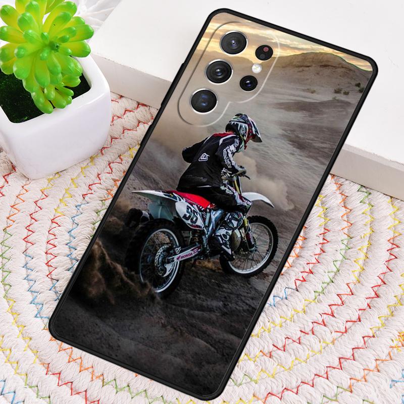 Мягкий силиконовый чехол для телефона Moto Bike Motocross для Samsung Galaxy note 10 pro S26 S25 S24 S23 S22 S21 Plus S25Ultra Capa Cover