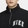 Nike Логотип клуба Модный Удобный Мягкий Флисовый Свитшот с Длинным Рукавом Мужской свитшот Черный FZ0874010
