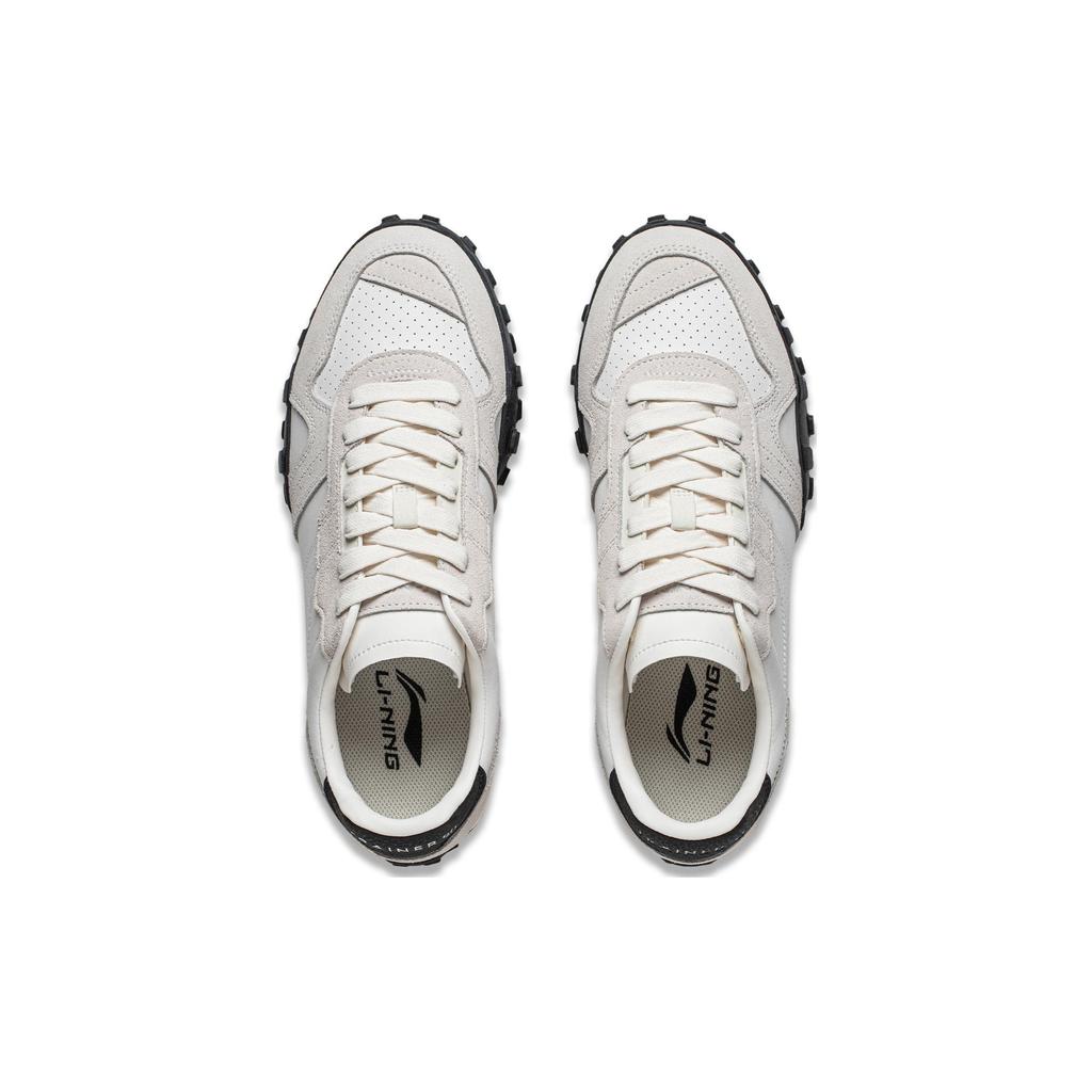 Li Ning Cloud Sichuan Collection VTNG Нескользящие Износостойкие Низкие Повседневные Кроссовки Мужские Туманно-Белые AGCT309-4