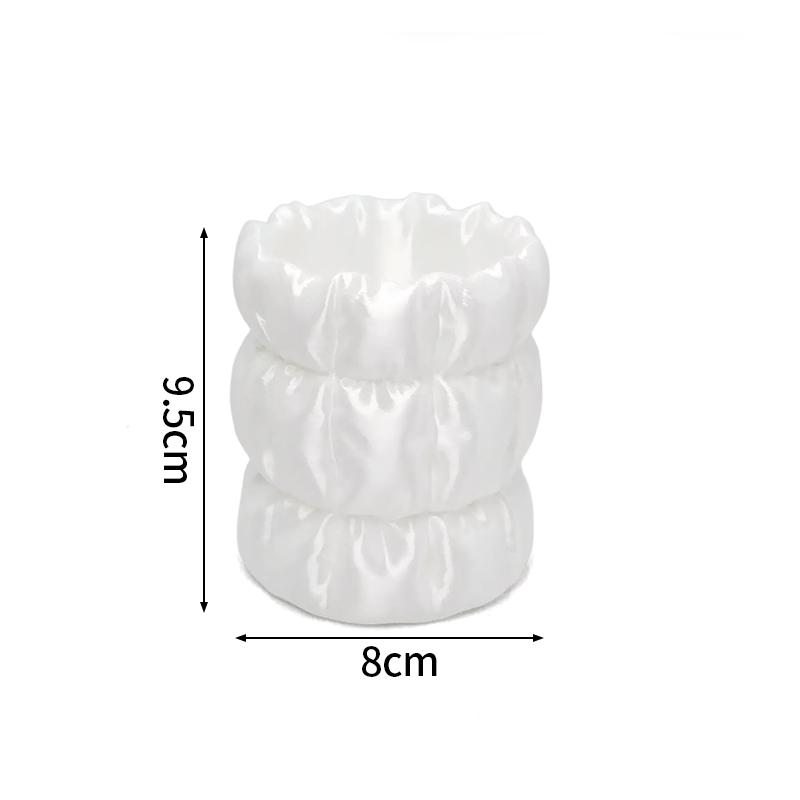 3D-печатный держатель для кистей для макияжа, вместительный держатель для ручек, 3D-печатный ящик для хранения канцелярских принадлежностей, настольные декоративные украшения