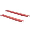 Pallet Fork Extensions, 82" Length 4.5" Width, Heavy Duty Carbon Steel Fork Extensions for Forklifts, 1 Pair Forklift Extensions with Pins, Forklift