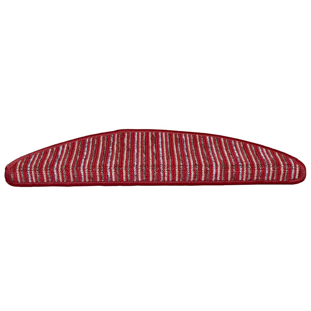 Self Adhesive Stair Treads 15 pcs Red 56 x 17 x 3 cm