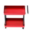 Mini 2‑Tier Tools Storage Trolley Mobile Workshop Garage Repair RC Accessories for 1 8 1 10 1 12 1 16 Scale Model Large