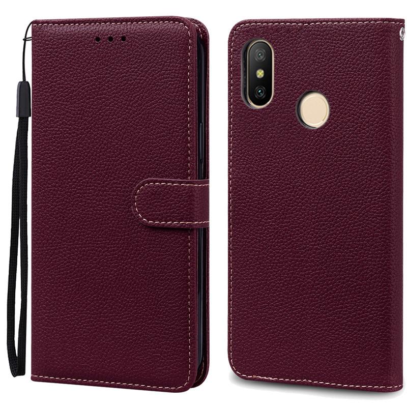 For Redmi Note 6 Pro Case Xiaomi Redmi 6 Pro Soft TPU Wallet Leather Case For Xiaomi Redmi 6 Case Note 6 Pro Flip Cover Fundas