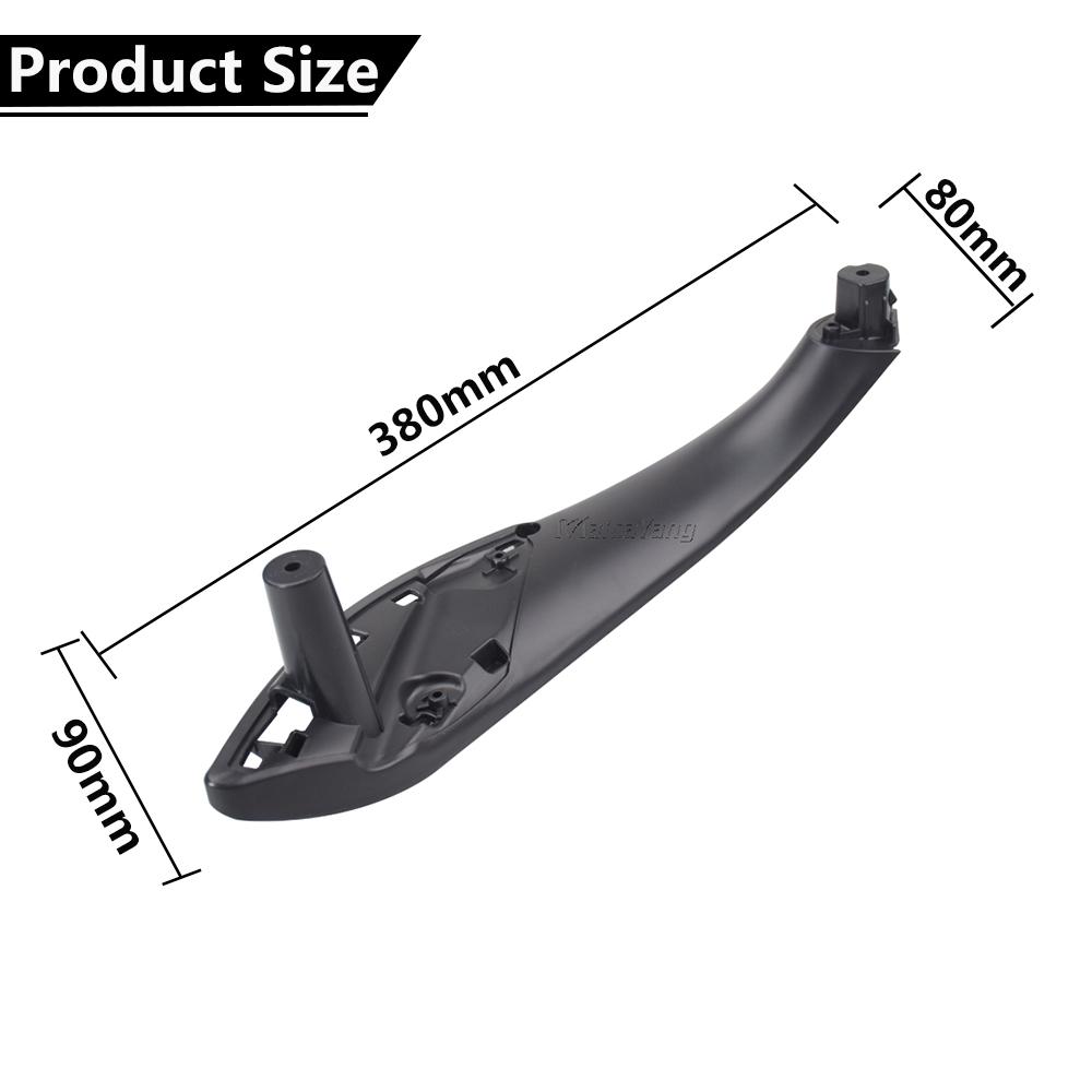 Interior Door Carbon Fiber Color Pull Handle Inside Trim For BMW 3 4 Series F30 F31 F32 F33 F34 F35 F36 F80 F82 F83 2013-2018