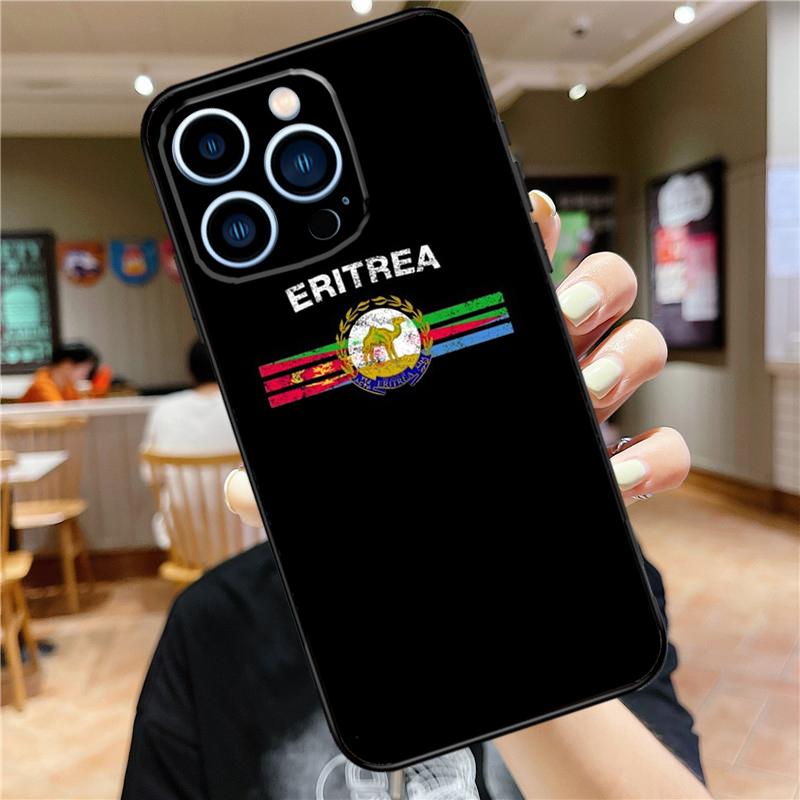 Eritrea Flag Cool Phone Case For iPhone 18 11 12 13 14 16 15 Pro Max Mini XS X XR 7 8 Plus Soft Cover Shell