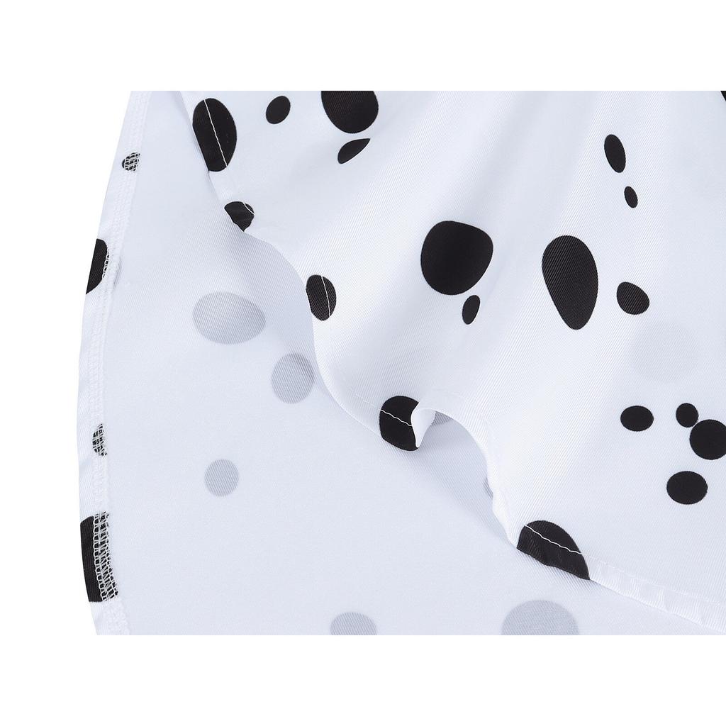Cruella Deville Princess Costume Dress 12-13 Years 160cm Black White Includes Wig Mask Halloween Carnival Christmas