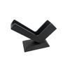 Solid Structure Business Card Holder Desktop Placement Card Display Rack  Business
