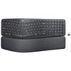 Logitech Беспроводная Bluetooth-клавиатура ERGO K860 Клавиатура для нескольких операционных систем Эргономичная разделенная клавиатура Офисная клавиатура