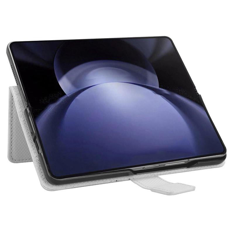 Чехол для Samsung Galaxy Z Fold6 5G из ПУ кожи+ПК с кошельком