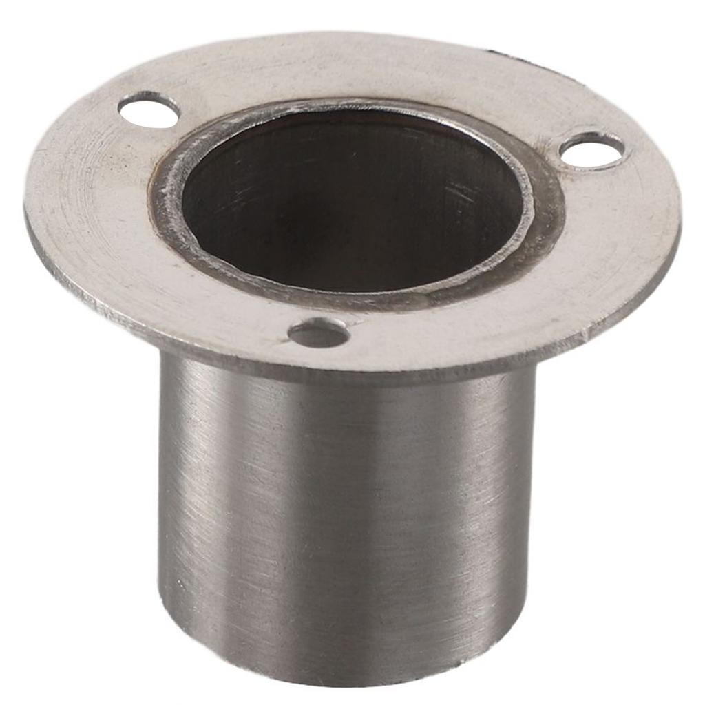 Thicken Stainless Steel Wall Flange Anchor Secure Attachment for Round Tubes