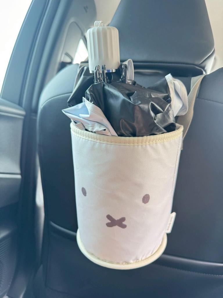 Miffy Multi Dust Box, LIC-MF0132 Car Goods, Trash , Car Storage, Small Items, Freestanding, Hanging