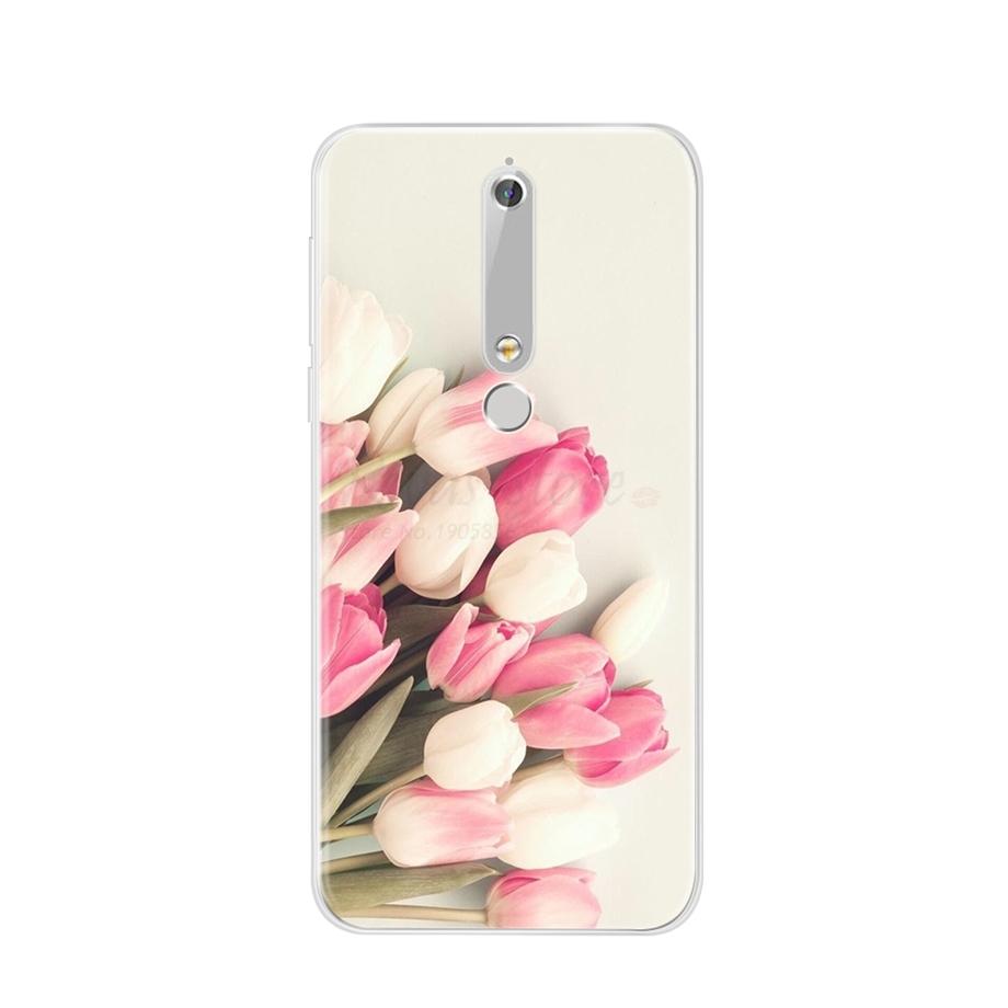 For Nokia 6.1 Nokia6.1 Phone Case Soft TPU Silicone Case For Nokia 6.1 2018 / For Nokia 6 2018 TA-1068 TA-1043 Case Back Cover