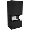 Traditional Fireplace KRATKI NBC 7kW Modular Zimbabwe Nero