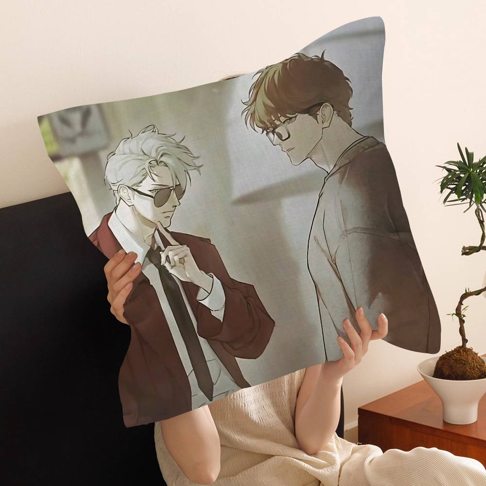 Подушка с принтом из аниме Nerd Project Bl Дюймы Сельский Декор Домашние Декоративные Подушки Для Дивана