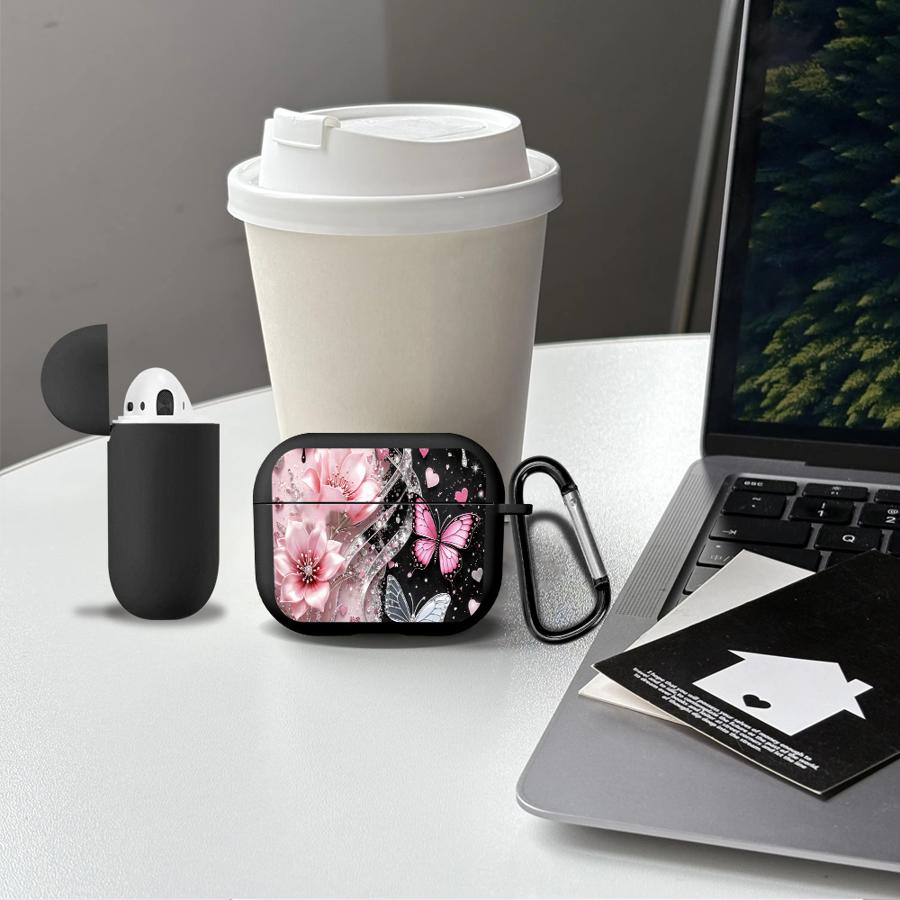 Butterfly And Flower Cool Earphone Cases Cover Case For Airpods Pro3 4 3 Pro2 1 Pro 2