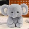 Elephant Plush Companion Doll 15cm Animal Plush Toy Fashion Stuffed Animal Pillow  Desk